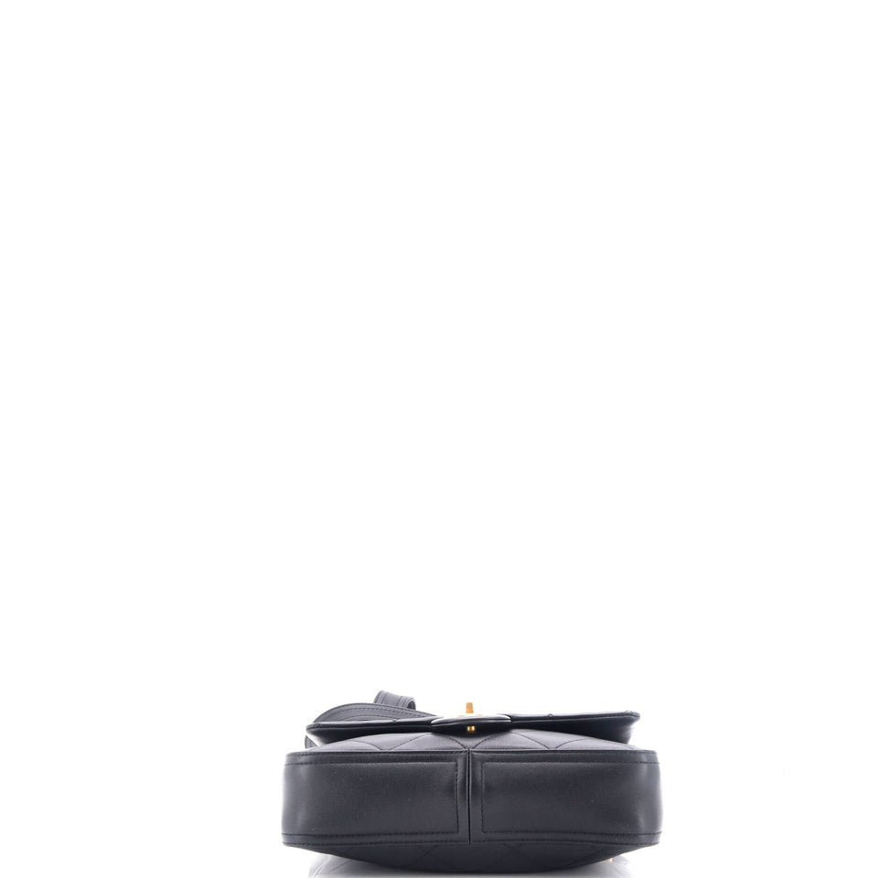 Easy Mood Flap Bag Quilted Calfskin Medium