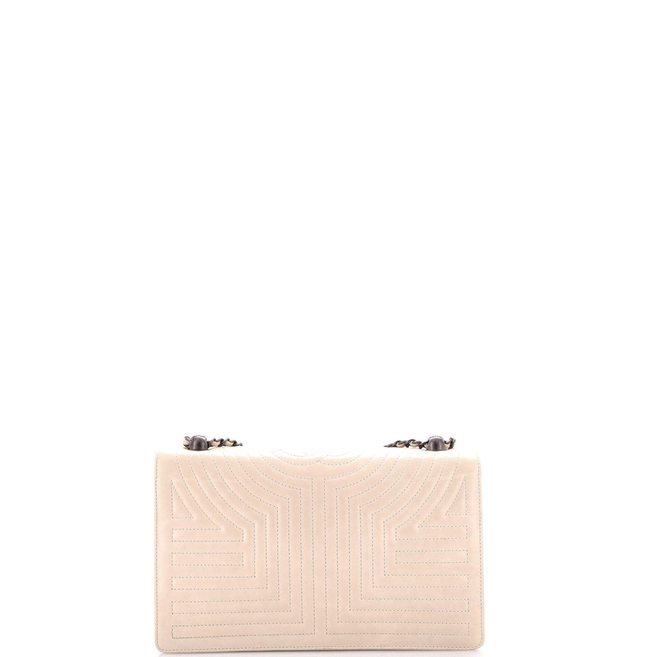 Korean Garden Flap Bag Quilted Calfskin Medium