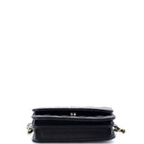 Wallet on Chain Quilted Caviar Mini