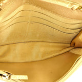 Wallet on Chain Quilted Caviar