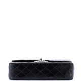 Classic Double Flap Bag Quilted Crinkled Patent Medium