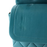 Tricolor Classic Double Flap Bag Quilted Lambskin Medium