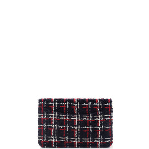 Chain Signe Wallet on Chain Quilted Tweed