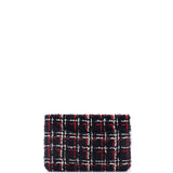 Chain Signe Wallet on Chain Quilted Tweed