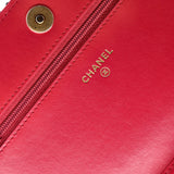 Chain Signe Wallet on Chain Quilted Tweed