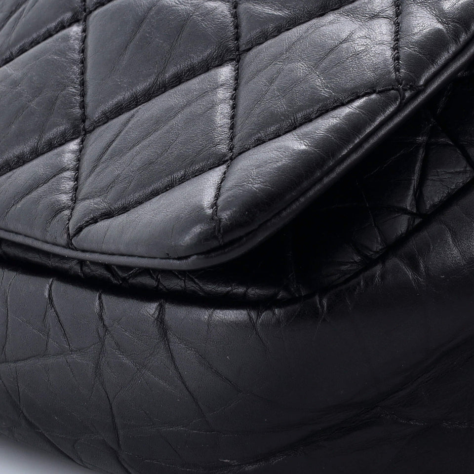 Pondichery Flap Bag Quilted Aged Calfskin Small