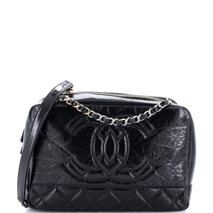 Timeless CC Camera Bag Quilted Shiny Aged Calfskin Medium
