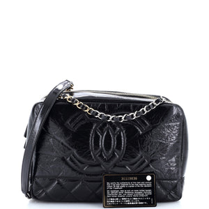 Timeless CC Camera Bag Quilted Shiny Aged Calfskin Medium