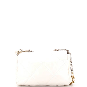 19 Flap Bag Quilted Leather Medium