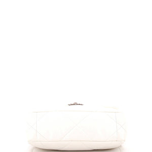 19 Flap Bag Quilted Leather Medium