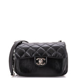 Express Zip Around CC Flap Bag Quilted Calfskin Small