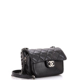 Express Zip Around CC Flap Bag Quilted Calfskin Small