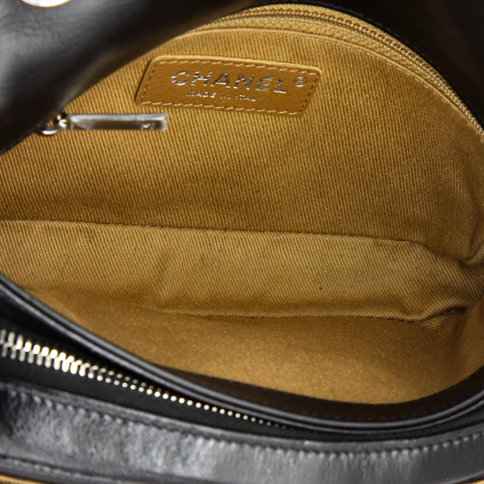 Express Zip Around CC Flap Bag Quilted Calfskin Small
