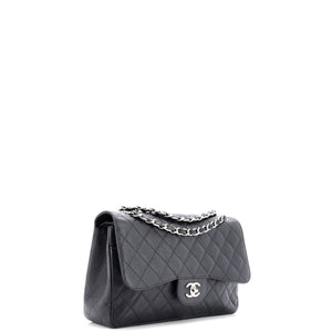 Vintage Classic Double Flap Bag Quilted Caviar Jumbo