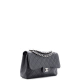 Vintage Classic Double Flap Bag Quilted Caviar Jumbo