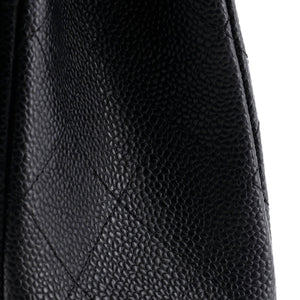 Vintage Classic Double Flap Bag Quilted Caviar Jumbo