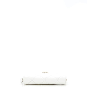 CC Zip Coin Purse Quilted Caviar Small