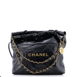 22 Chain Hobo Quilted Calfskin Small