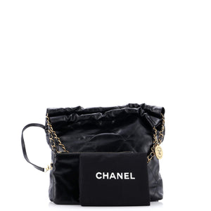 22 Chain Hobo Quilted Calfskin Small