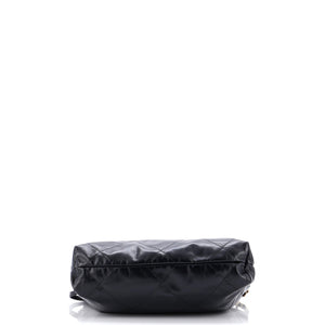 22 Chain Hobo Quilted Calfskin Small