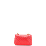Chain Is More Flap Bag Quilted Lambskin Small