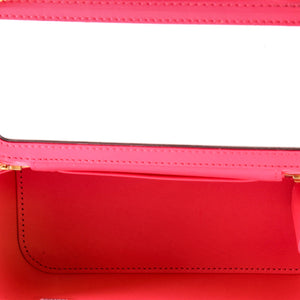 Coco de Toi Heart Vanity Case with Chain Quilted Lambskin Small