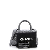 Coco Top Handle Bag Quilted Aged Calfskin Mini