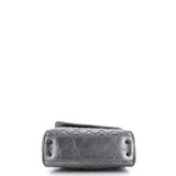 Coco Top Handle Bag Quilted Aged Calfskin Mini