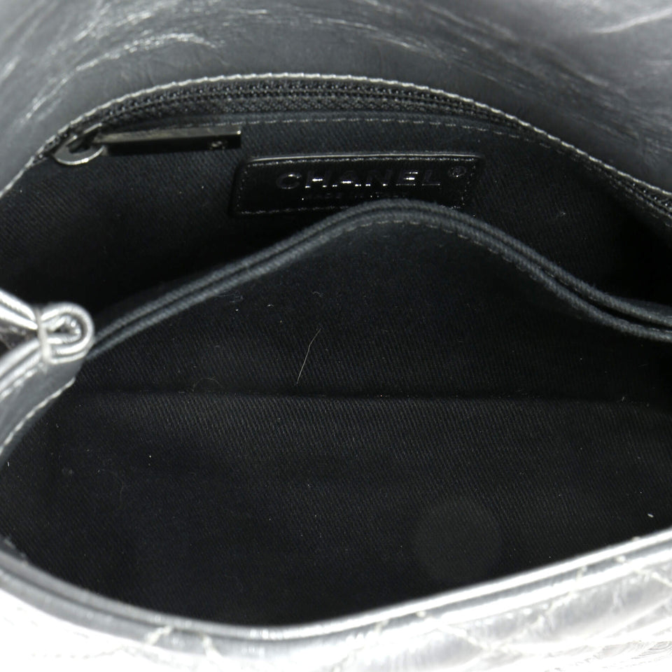 Coco Top Handle Bag Quilted Aged Calfskin Mini