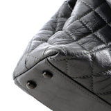 Coco Top Handle Bag Quilted Aged Calfskin Mini