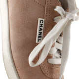 Women's CC Low-Top Flat Runner Sneakers Suede