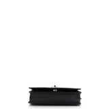 Mademoiselle Vintage Wallet on Chain Quilted Caviar