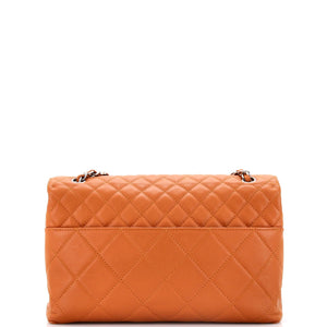 In The Business Flap Bag Quilted Calfskin Maxi