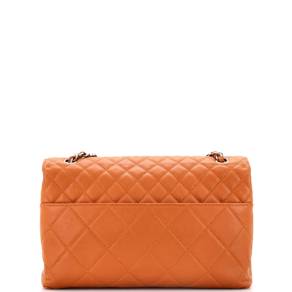 In The Business Flap Bag Quilted Calfskin Maxi