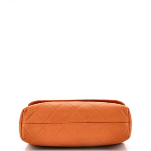 In The Business Flap Bag Quilted Calfskin Maxi