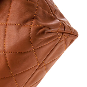 In The Business Flap Bag Quilted Calfskin Maxi