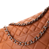 In The Business Flap Bag Quilted Calfskin Maxi