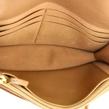 Coco First Wallet on Chain Quilted Caviar