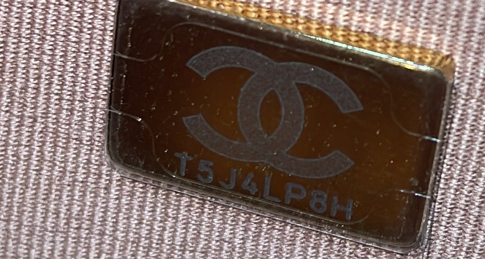 Coco First Wallet on Chain Quilted Caviar