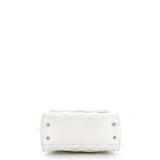 Coco Top Handle Bag Quilted Iridescent Caviar Extra Mini