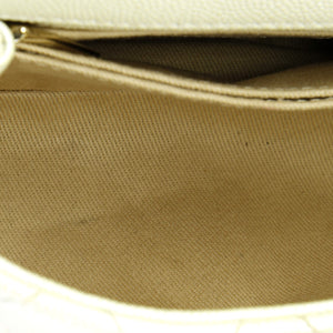Coco Top Handle Bag Quilted Iridescent Caviar Extra Mini