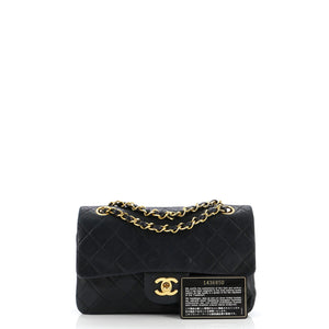 Vintage Classic Double Flap Bag Quilted Lambskin Small