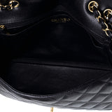 Classic Single Flap Bag Quilted Caviar Jumbo