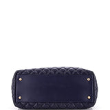Coco Handle Shopping Tote Quilted Aged Calfskin Medium