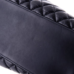 Coco Handle Shopping Tote Quilted Aged Calfskin Medium