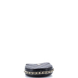 Chain Around Hobo Pouch Quilted Lambskin Mini