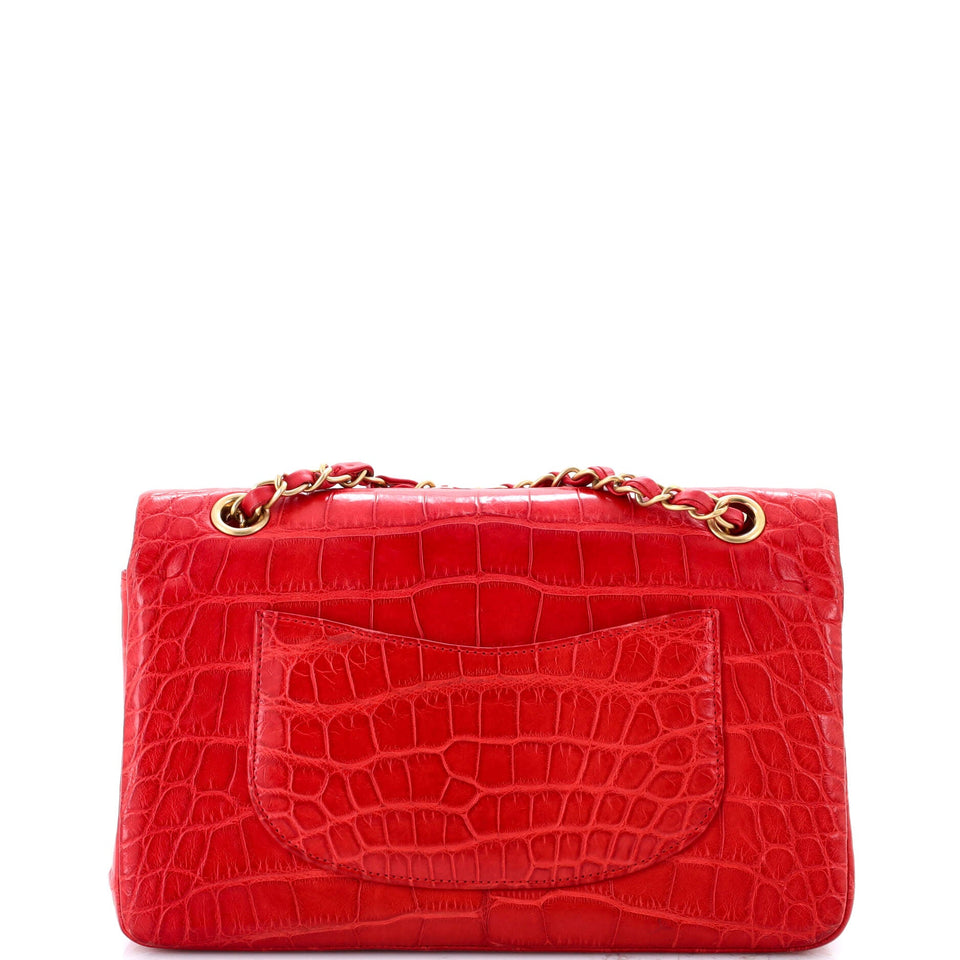 Classic Double Flap Bag Alligator Medium