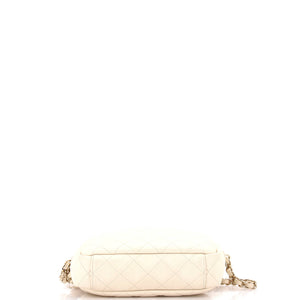 Coco Tassel Camera Case Quilted Caviar Medium