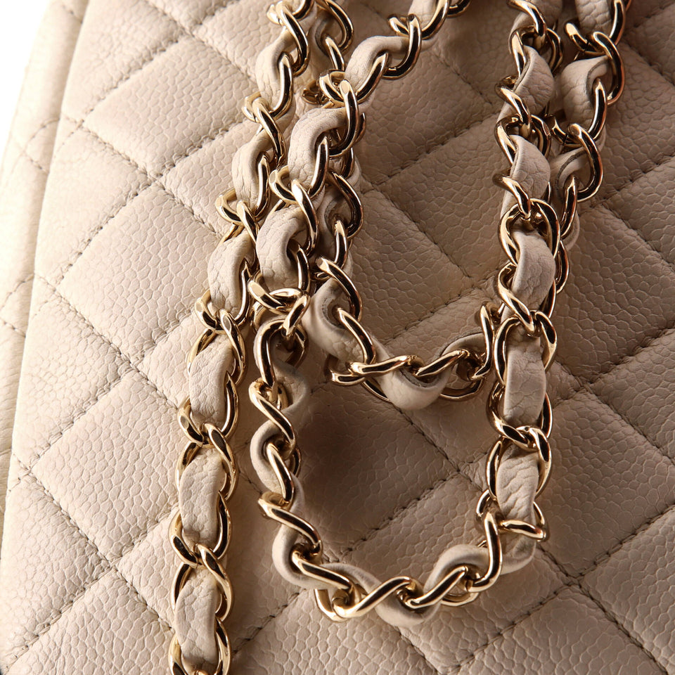 Coco Tassel Camera Case Quilted Caviar Medium
