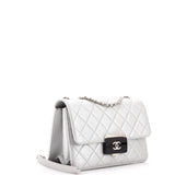 Beauty Lock Flap Bag Quilted Sheepskin Small
